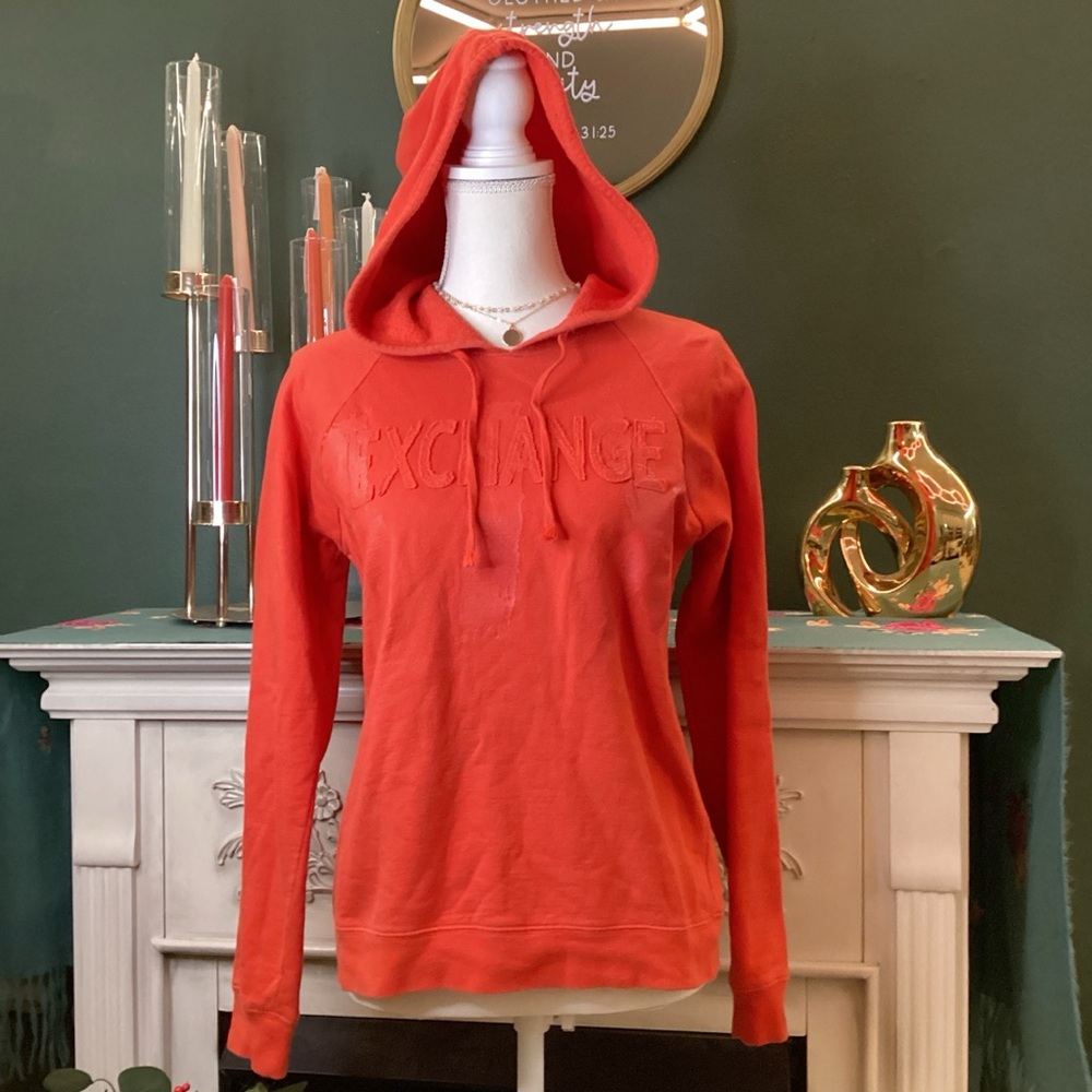 Armani Exchange‎ Vibrant Orange Hoodie